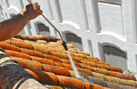 Nettoyage de toitures - Sains-Richaumont